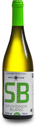 Beck Pince Souvignon Blanc száraz fehérbor